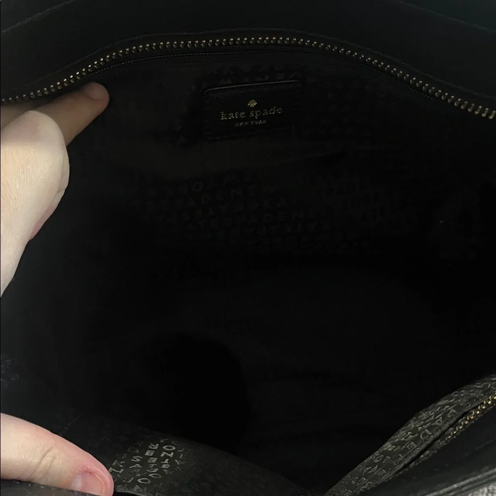 Kate Spade Leather Black Tote